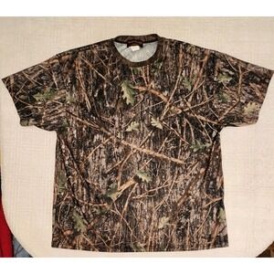 True Timber T-Shirt 2XL Camouflage Cotton Crewneck Vintage Made in USA